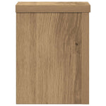Plantestativer 2 Stk Artisan Eik 15X15X20 Cm Konstruert Tre