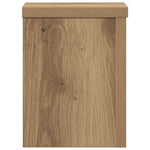 Plantestativer 2 Stk Artisan Eik 15X15X20 Cm Konstruert Tre