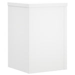 Plantestativer 2 Stk Hvit 20X20X30 Cm Konstruert Tre