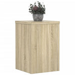 Plantestativer 2 Stk Sonoma Eik 20X20X30 Cm Konstruert Tre