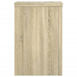 Plantestativer 2 Stk Sonoma Eik 20X20X30 Cm Konstruert Tre