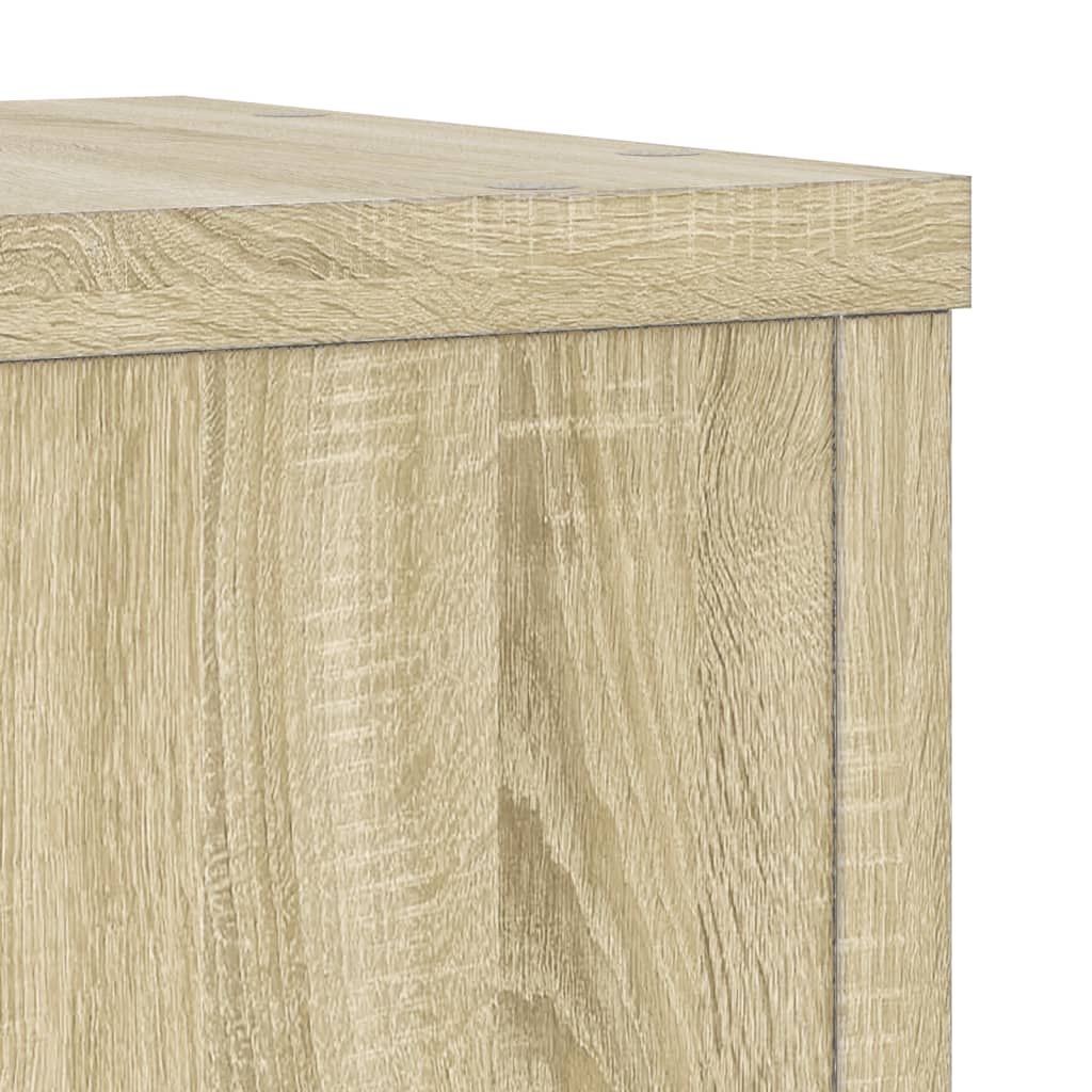 Plantestativer 2 Stk Sonoma Eik 20X20X30 Cm Konstruert Tre