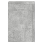 Plantestativer 2 Stk Betonggrå 20X20X30 Cm Konstruert Tre