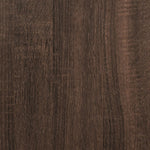 Plantestativer 2 Stk Brun Eik 20X20X30 Cm Konstruert Tre