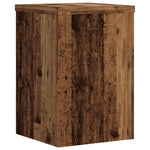 Plantestativer 2 Stk Gammelt Tre 20X20X30 Cm Konstruert Tre