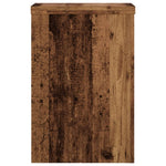 Plantestativer 2 Stk Gammelt Tre 20X20X30 Cm Konstruert Tre