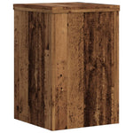 Plantestativer 2 Stk Gammelt Tre 20X20X30 Cm Konstruert Tre