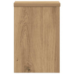 Plantestativer 2 Stk Artisan Eik 20X20X30 Cm Konstruert Tre