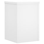 Plantestativer 2 Stk Hvit 25X25X35 Cm Konstruert Tre