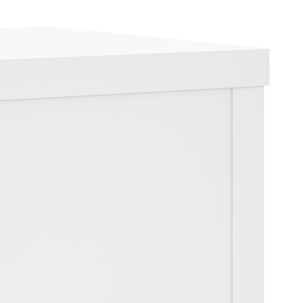 Plantestativer 2 Stk Hvit 25X25X35 Cm Konstruert Tre