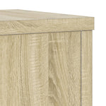 Plantestativer 2 Stk Sonoma Eik 25X25X35 Cm Konstruert Tre