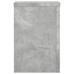 Plantestativer 2 Stk Betonggrå 25X25X35 Cm Konstruert Tre