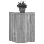 Plantestativer 2 Stk Grå Sonoma 25X25X35 Cm Konstruert Tre