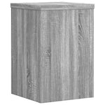 Plantestativer 2 Stk Grå Sonoma 25X25X35 Cm Konstruert Tre