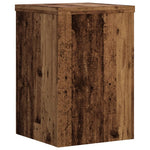 Plantestativer 2 Stk Gammelt Tre 25X25X35 Cm Konstruert Tre