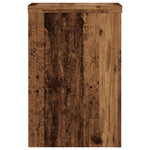 Plantestativer 2 Stk Gammelt Tre 25X25X35 Cm Konstruert Tre