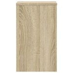 Plantestativer 2 Stk Sonoma Eik 30X30X50 Cm Konstruert Tre
