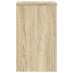 Plantestativer 2 Stk Sonoma Eik 30X30X50 Cm Konstruert Tre