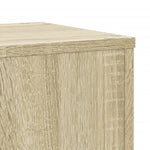 Plantestativer 2 Stk Sonoma Eik 30X30X50 Cm Konstruert Tre