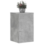 Plantestativer 2 Stk Betonggrå 30X30X50 Cm Konstruert Tre