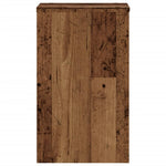 Plantestativer 2 Stk Gammelt Tre 30X30X50 Cm Konstruert Tre