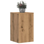 Plantestativer 2 Stk Artisan Eik 30X30X50 Cm Konstruert Tre