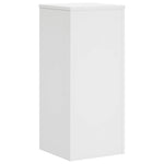 Plantestativer 2 Stk Hvit 30X30X70 Cm Konstruert Tre