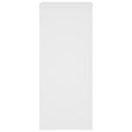 Plantestativer 2 Stk Hvit 30X30X70 Cm Konstruert Tre