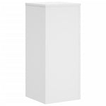 Plantestativer 2 Stk Hvit 30X30X70 Cm Konstruert Tre