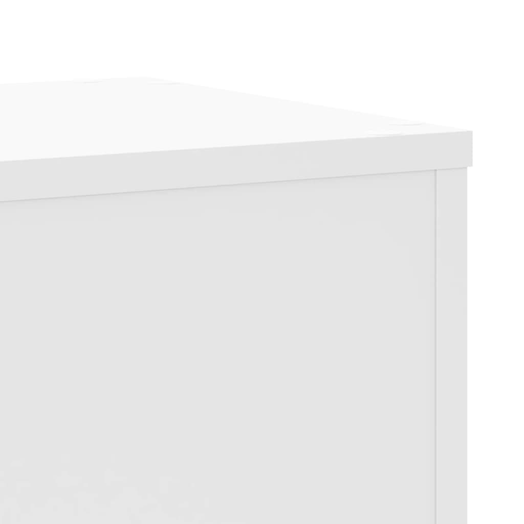Plantestativer 2 Stk Hvit 30X30X70 Cm Konstruert Tre