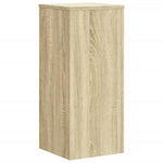 Plantestativer 2 Stk Sonoma Eik 30X30X70 Cm Konstruert Tre