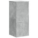 Plantestativer 2 Stk Betonggrå 30X30X70 Cm Konstruert Tre