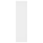 Plantestativer 2 Stk Hvit 17X17X60 Cm Konstruert Tre