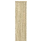 Plantestativer 2 Stk Sonoma Eik 17X17X60 Cm Konstruert Tre