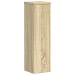 Plantestativer 2 Stk Sonoma Eik 17X17X60 Cm Konstruert Tre
