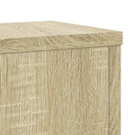 Plantestativer 2 Stk Sonoma Eik 17X17X60 Cm Konstruert Tre