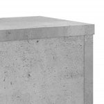 Plantestativer 2 Stk Betonggrå 17X17X60 Cm Konstruert Tre