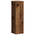 Plantestativer 2 Stk Gammelt Tre 17X17X60 Cm Konstruert Tre