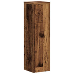 Plantestativer 2 Stk Gammelt Tre 17X17X60 Cm Konstruert Tre