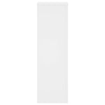 Plantestativer 2 Stk Hvit 25X25X80 Cm Konstruert Tre