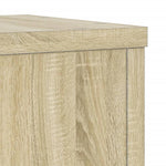Plantestativer 2 Stk Sonoma Eik 25X25X80 Cm Konstruert Tre