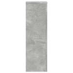 Plantestativer 2 Stk Betonggrå 25X25X80 Cm Konstruert Tre