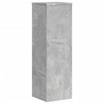 Plantestativer 2 Stk Betonggrå 25X25X80 Cm Konstruert Tre
