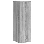 Plantestativer 2 Stk Grå Sonoma 25X25X80 Cm Konstruert Tre
