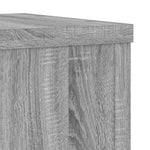 Plantestativer 2 Stk Grå Sonoma 25X25X80 Cm Konstruert Tre