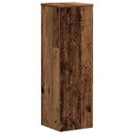 Plantestativer 2 Stk Gammelt Tre 25X25X80 Cm Konstruert Tre