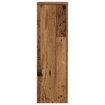 Plantestativer 2 Stk Gammelt Tre 25X25X80 Cm Konstruert Tre