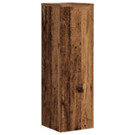 Plantestativer 2 Stk Gammelt Tre 25X25X80 Cm Konstruert Tre