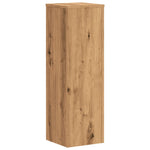 Plantestativer 2 Stk Artisan Eik 25X25X80 Cm Konstruert Tre