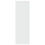 Plantestativ Hvit 33X33X100 Cm Konstruert Tre